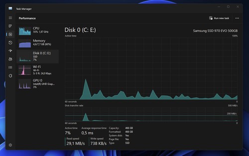 Dell XPS 13 9360 Intel Core i7-8550U, 8GB RAM, 500GB SSD - Foto 9 di 9