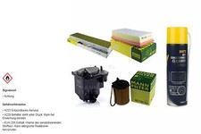 MANN-FILTER Inspektionspaket MANNOL Klimareiniger für MINI Mini Cooper D One