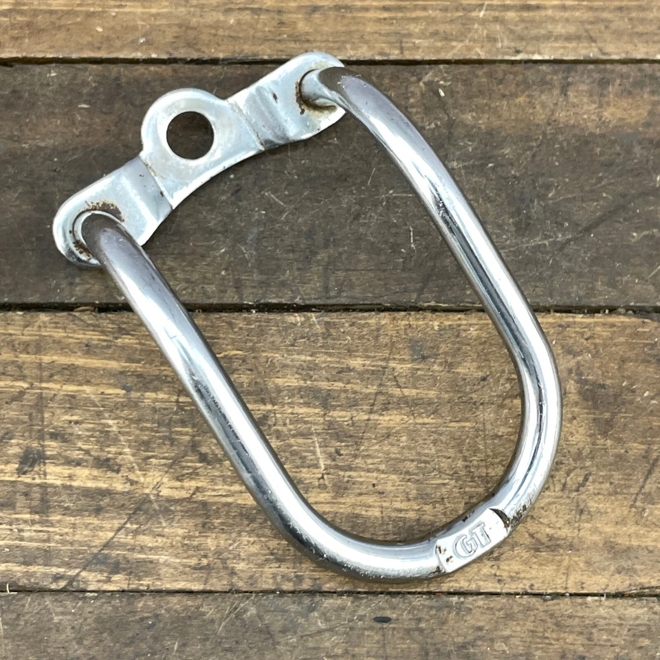 Protector Desviador Trasero GT Vintage Plata Burbuja Fuente Estampada Años 90 MTB Foto 4 de 4