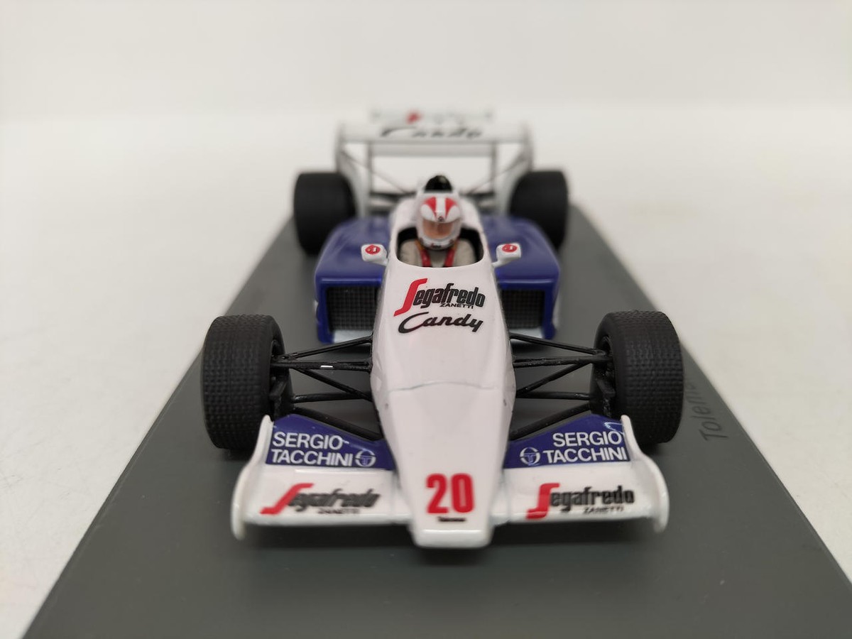 スパーク SPARK トールマン TG184 スパーク 1/43 トールマン TG184 1984 F1 イギリスGP 3位 #19 A.セナ