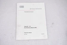 GE FANUC AUTOMATION GFK-0664A SERIES 90 PLC APM PROGRAMMER'S MANUAL
