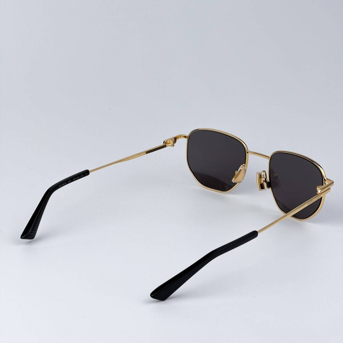 Bottega Veneta Women Sunglasses Gold Grey Split Panthos