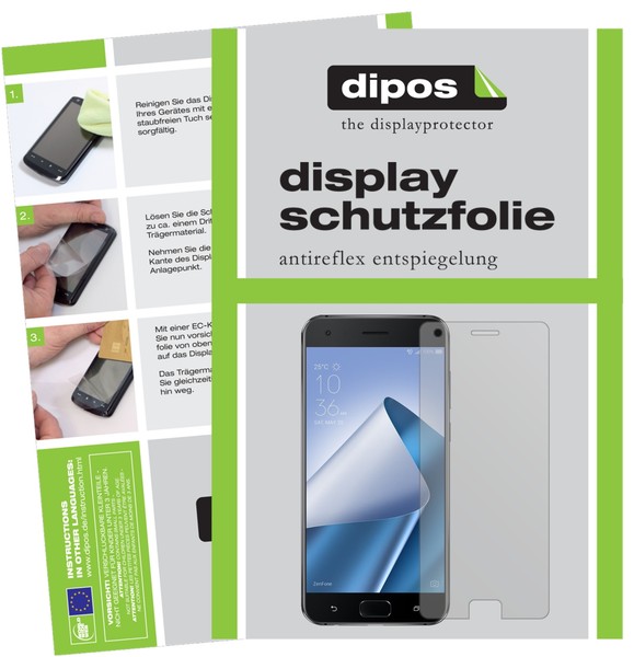 6X Schutzfolie FüR Asus Zenfone 4 Pro ZS551KL Matt Displayschutzfolie Display-image