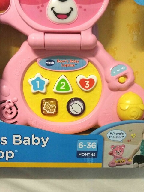 vtech bear's baby laptop