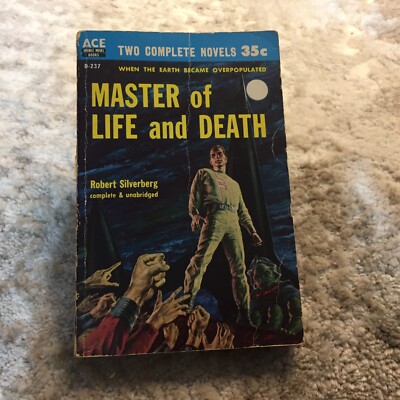 Master of Life and Death and The Secret Visitors Science Fiction Paperback Book