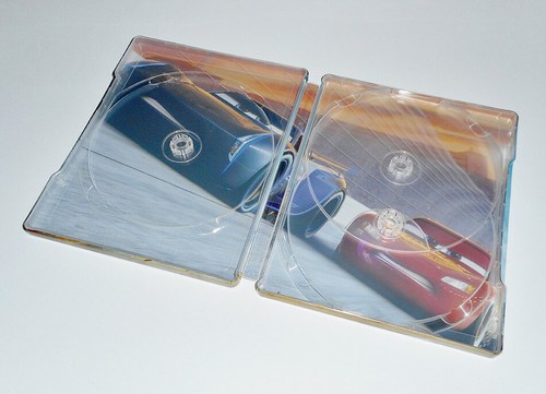 PELICULA BLURAY+3D DISNEY CARS 3 EDICION METALICA STEELBOOK PRECINTADA - Imagen 8 de 12