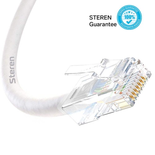 Steren 25ft Cat6 Patch Cord Non-Booted UTP cULus Blue - 第 6/7 張圖片