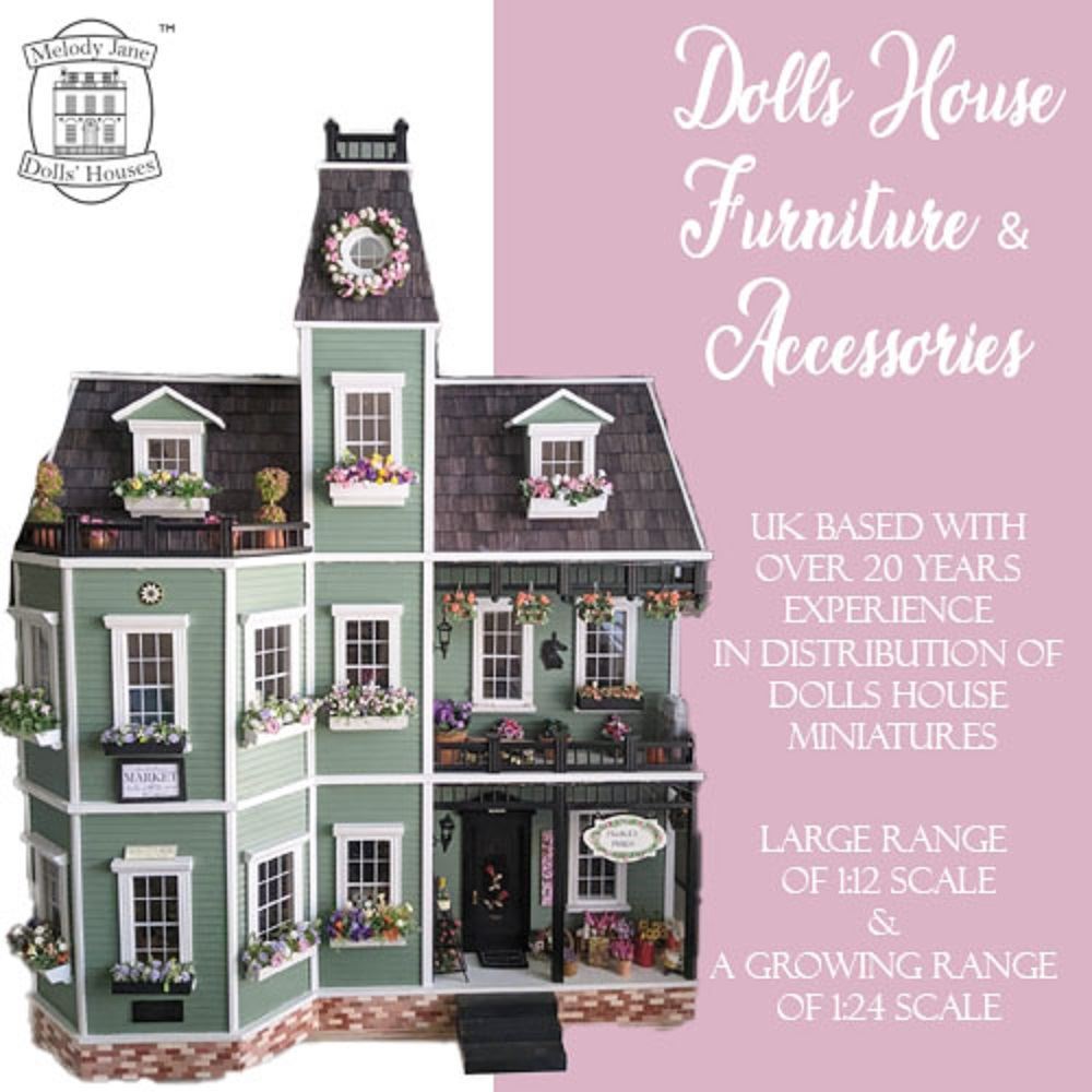 Melody Jane 1:12 Scale Modern Bride Resin Figure - Dollhouse Wedding Woman, Approx. 5.25 Inches Tall - View #3