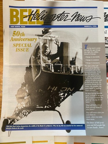 1996 Bell Helicopter News Employee Publications - Picture 4 of 23