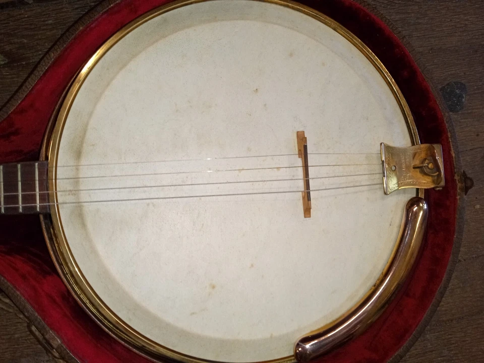 🎶 En venta: Paramount WM. De colección. Banjo tenor Lange Aristocrat 🎶 Foto 4 de 4