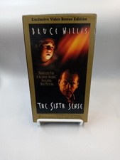 The Sixth Sense (VHS, 1999, Bonus Edition)