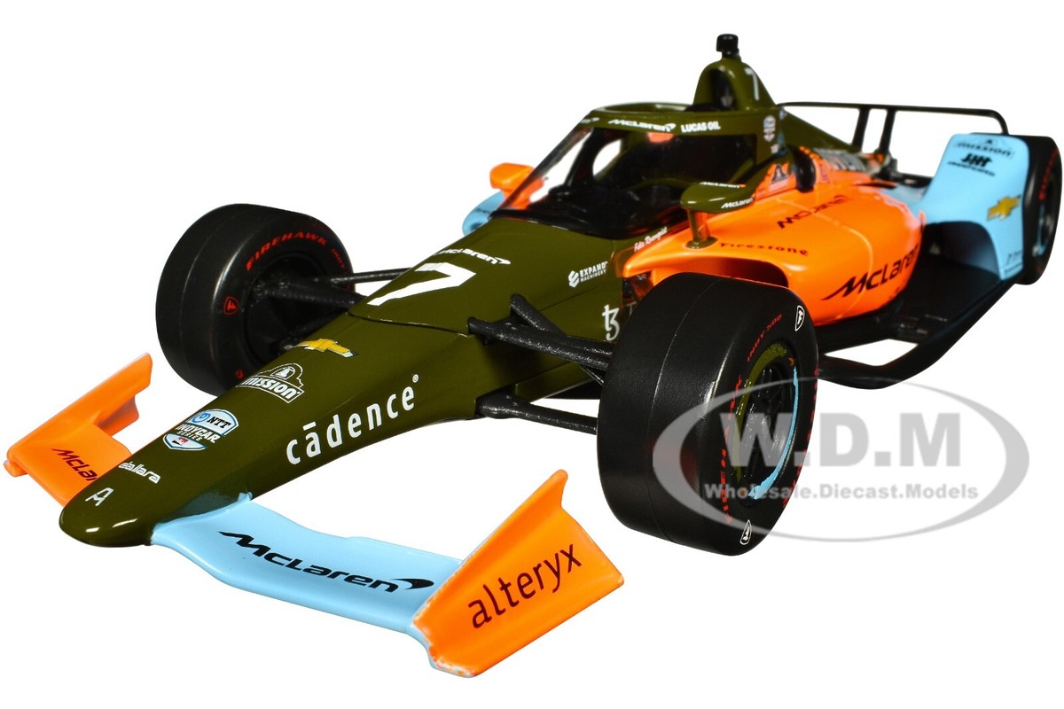 INDYCAR-DALLARA　　ペンスケ　GREENLIGHT　1/18 Dallara-IndyCar-Raced-Version-