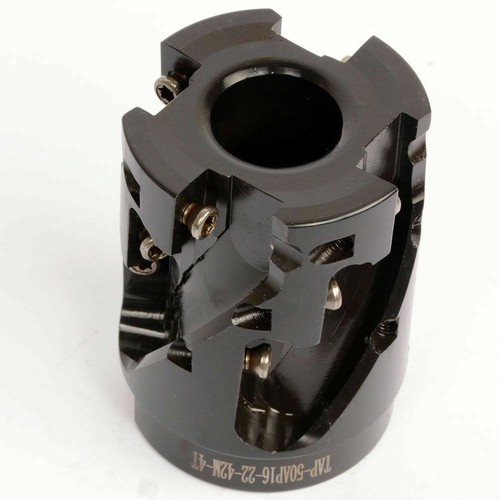 AP16 50-22-42M-4T Rough Milling Tool Spiral Cutter TAP-50 for APKT/APMT1604 - Foto 5 di 5