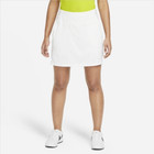 Nike Dri Fit Womens White Pull On UV Victory Golf Skort With Pockets Size L NWT