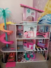 LOL.SURPRISE Doll House With Car, Dolls And Accessories