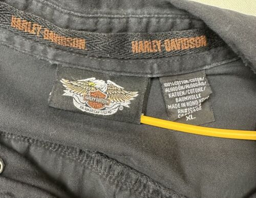 Vintage Harley Davidson Made In Hong Kong Men Size XL Cotton - Picture 6 of 6