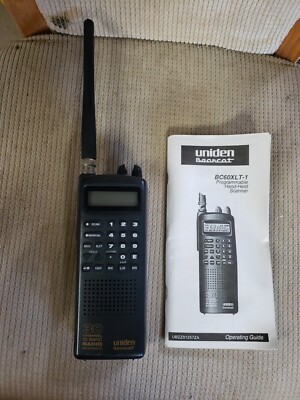 Uniden Bearcat BC60XLT-1 – Radio Scanner Portable 30 Canaux – 10 Bandes – Garantie