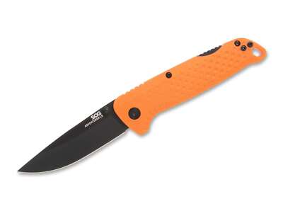 SOG Adventurer LB Orange Black Taschenmesser 5Cr15MoV Back Lock GRN   01SG217