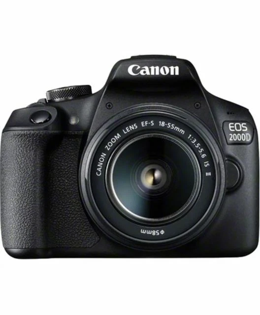 Canon EOS 2000D Digital SLR Camera - Black (Body Only)