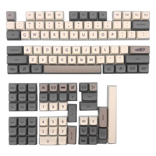126 for XDA Profile Glossy Keycap PBT Dye Sublimation for Mechanical Keyboar - Picture 19 of 28
