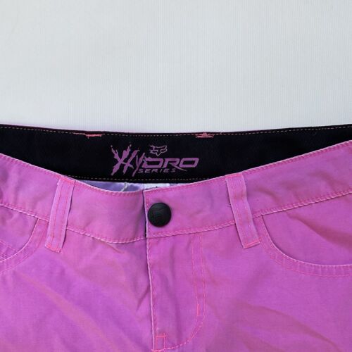 Short neo lilla da donna Fox Racing Syren Boardie Hydro Series $46 taglia 3 - Foto 3 di 6