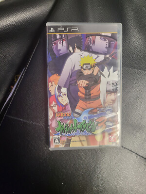 Naruto Shippuden Narutimate Accel Playstation PSP Japan import US Seller 