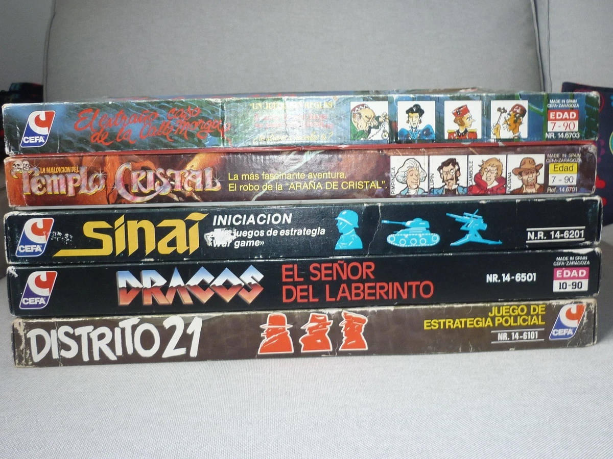 LOTE 9 JUEGOS DE MESA CEFA/PARKER/FALOMIR/MB