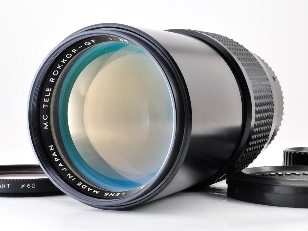 Minolta MC TELE ROKKOR-QF 200mm f3.5 MF Lens | eBay