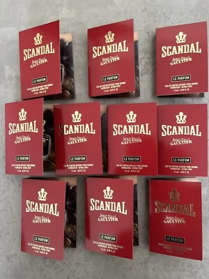 Jean Paul Gaultier JPG Scandal Le Parfum Intense Pour Homme 10 X 1.5ml Edp New