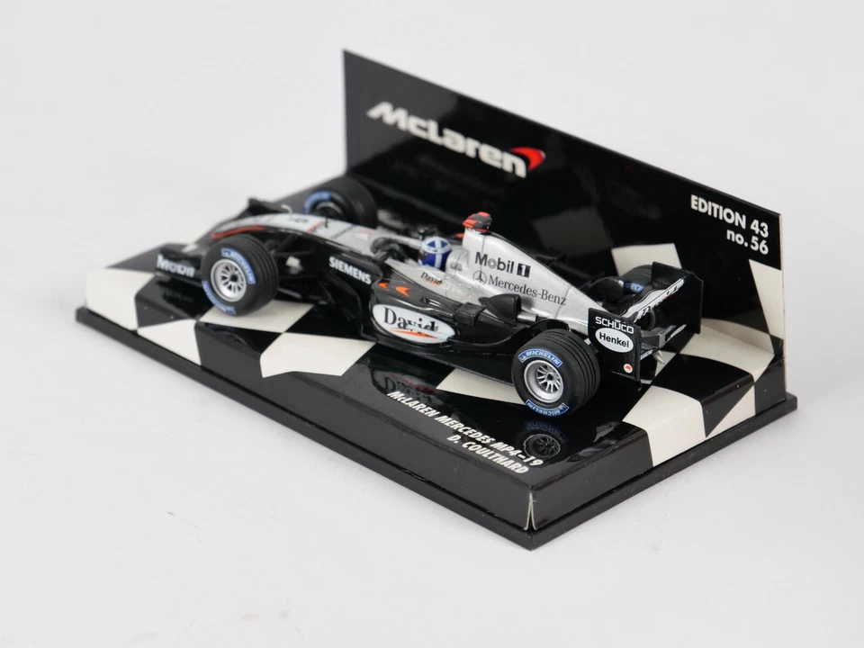 MINICHAMPS 1/43 Mclaren Mercedes MP4-19 Coulthard 530 044305 530044305 - Immagine 3 di 4