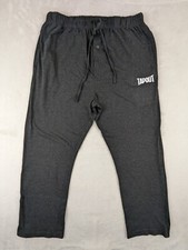 TAPOUT sz XL Pajama Pants dark gray sleep men knit pull on 4393