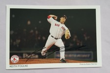 Keith Foulke Boston Red Sox Signed Autographed 4 x 6 Photo Team Issue/Food Drive