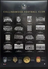 Collingwood Magpies AFL Historical Series Premiers Print Daicos Buckley Moore