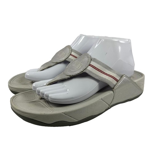 Fitflop MensTaupe Sling Nylon Walking Sandal 11 Flat Comfort Slip On Casual Fitflop Sling In Men main image 4