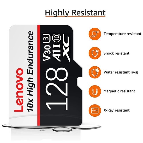 Micro SDHC SDXC Memory Card 128GB 512GB 1TB 2TB Class 10 High Speed Free Adapter - Zdjęcie 9 z 18