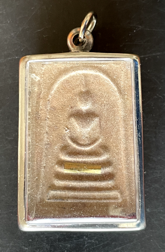 11 Coffret Bouddha Divinité Bonze Phra Somdej talisman terre cuite Thaïlande - Picture 21 of 24