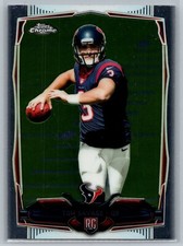 Tom Savage RC 2014 Topps Chrome #139 Football Card Rookie