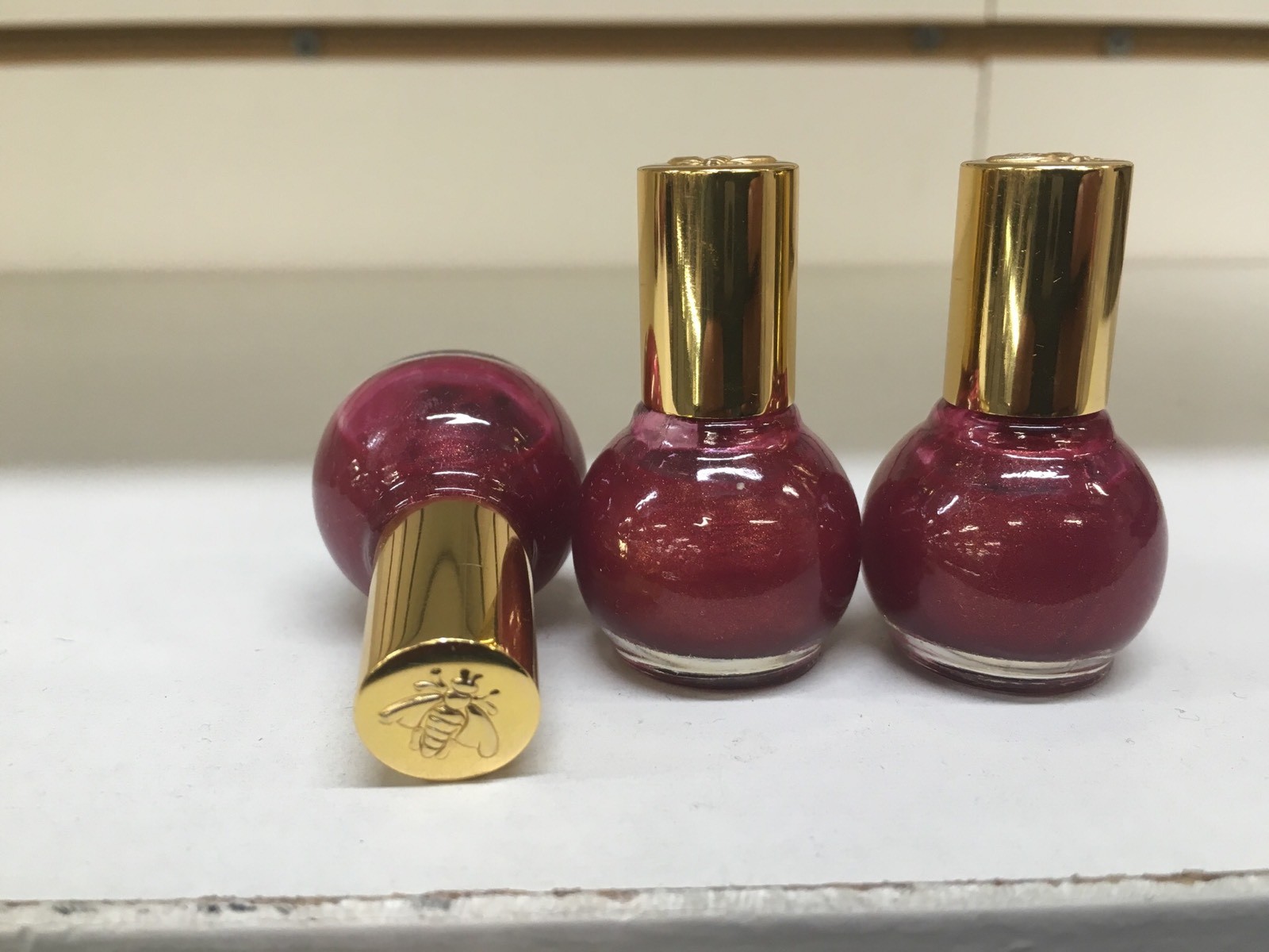 ( 3 bottles ) Joan Rivers Beauty Nail Polish Candy Apple Red .25 eBay