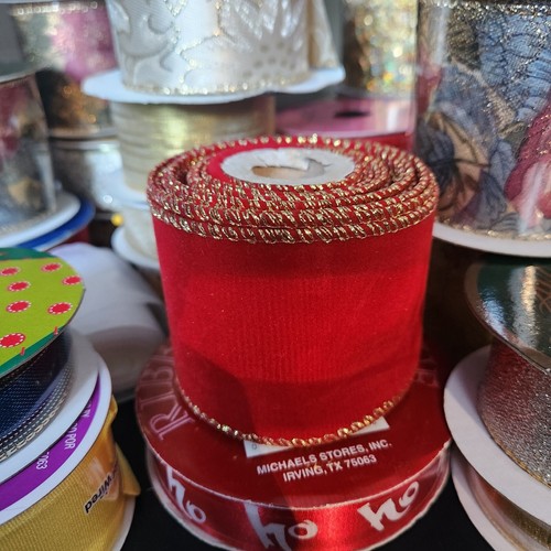 Vintage Ribbon Lot 80+ Yards - Picture 5 of 13