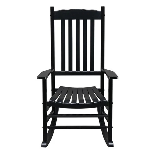 High Quality Square Wooden Rocking Chair Black 68.5*86*115CM - Picture 5 of 13