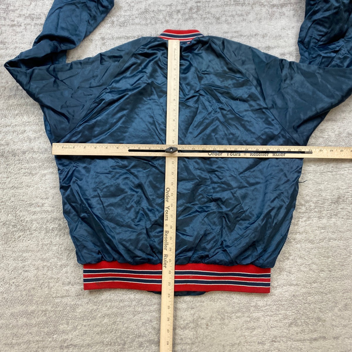 chalkline indians L スタジャン　ユニ　80s chalkline indians L スタジャン ユニ 80s VTG Chalk Line
