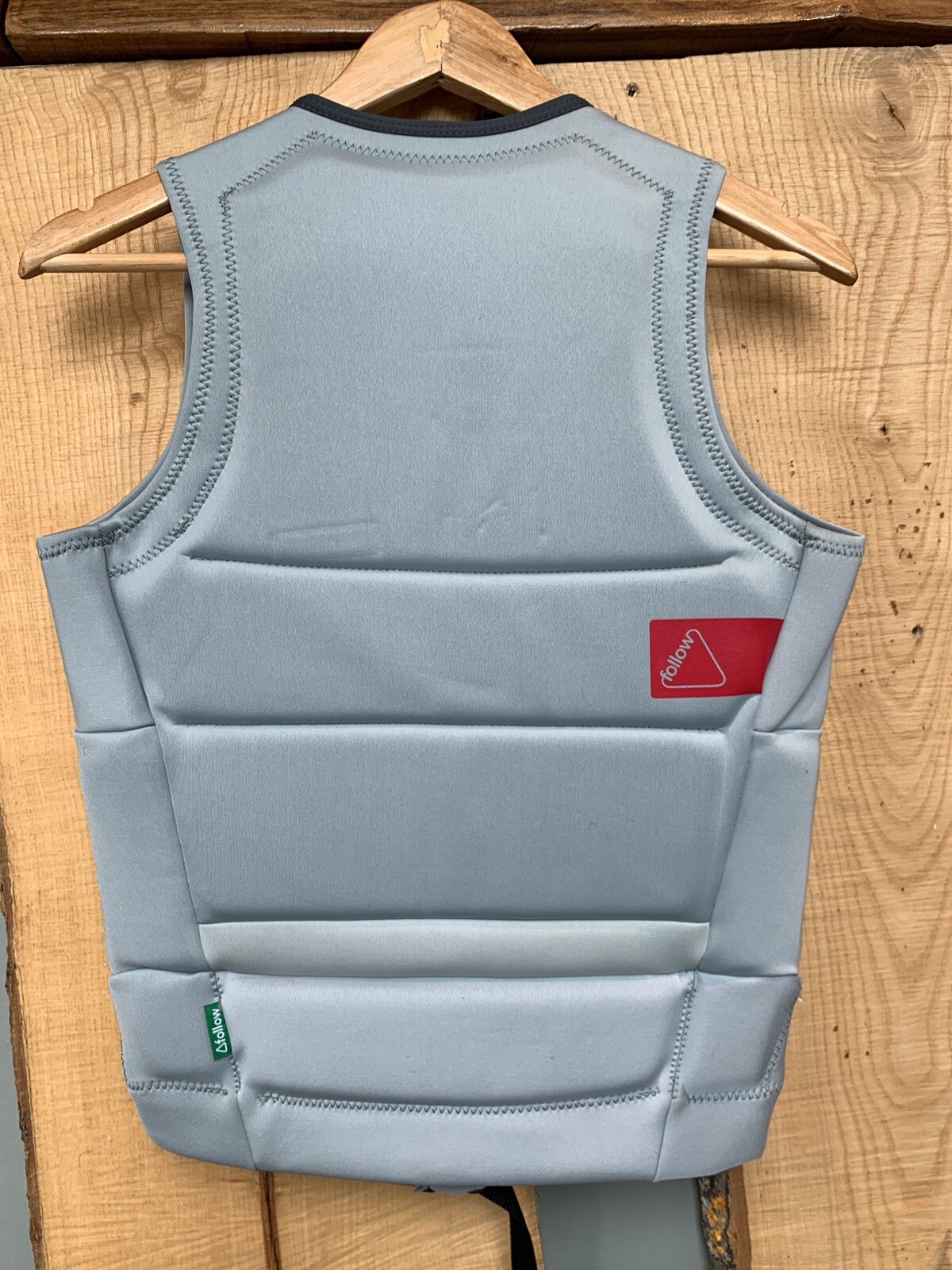 Follow Token Oil wakeboard watersports waterski impact vest jacket Grey
