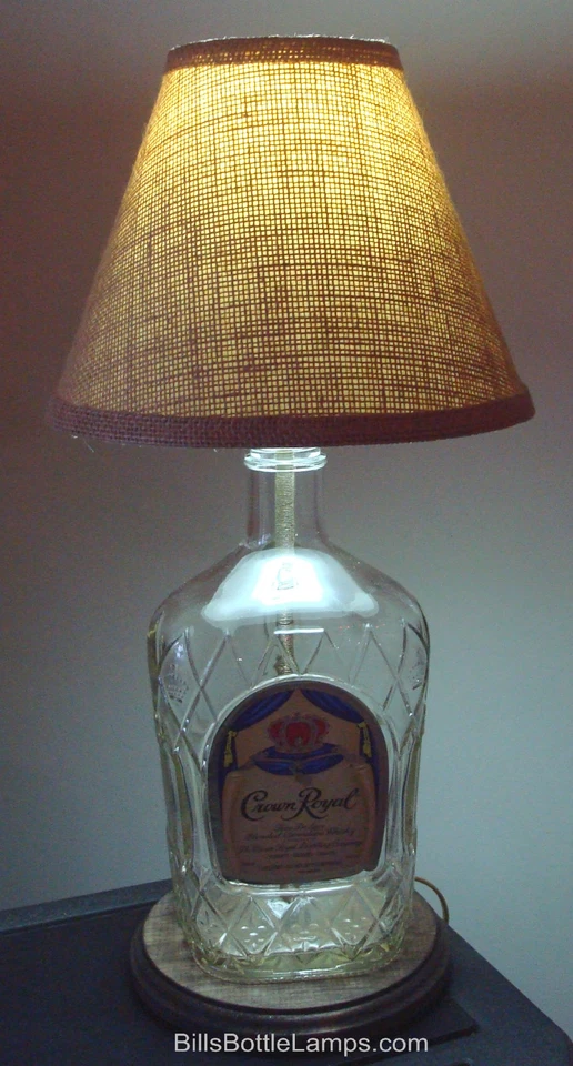 Rustic Cottage Cabin Burlap Table Light LAMP SHADE "Clip-On" Bulb 9" inch Cone - Image 3 of 4