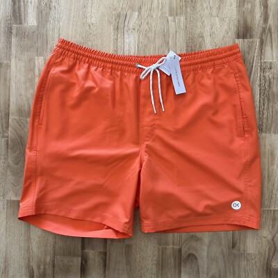 Outerknown Nomadic Volley Shorts 16  Mens Size S Hybrid Unlined Swim Trunks