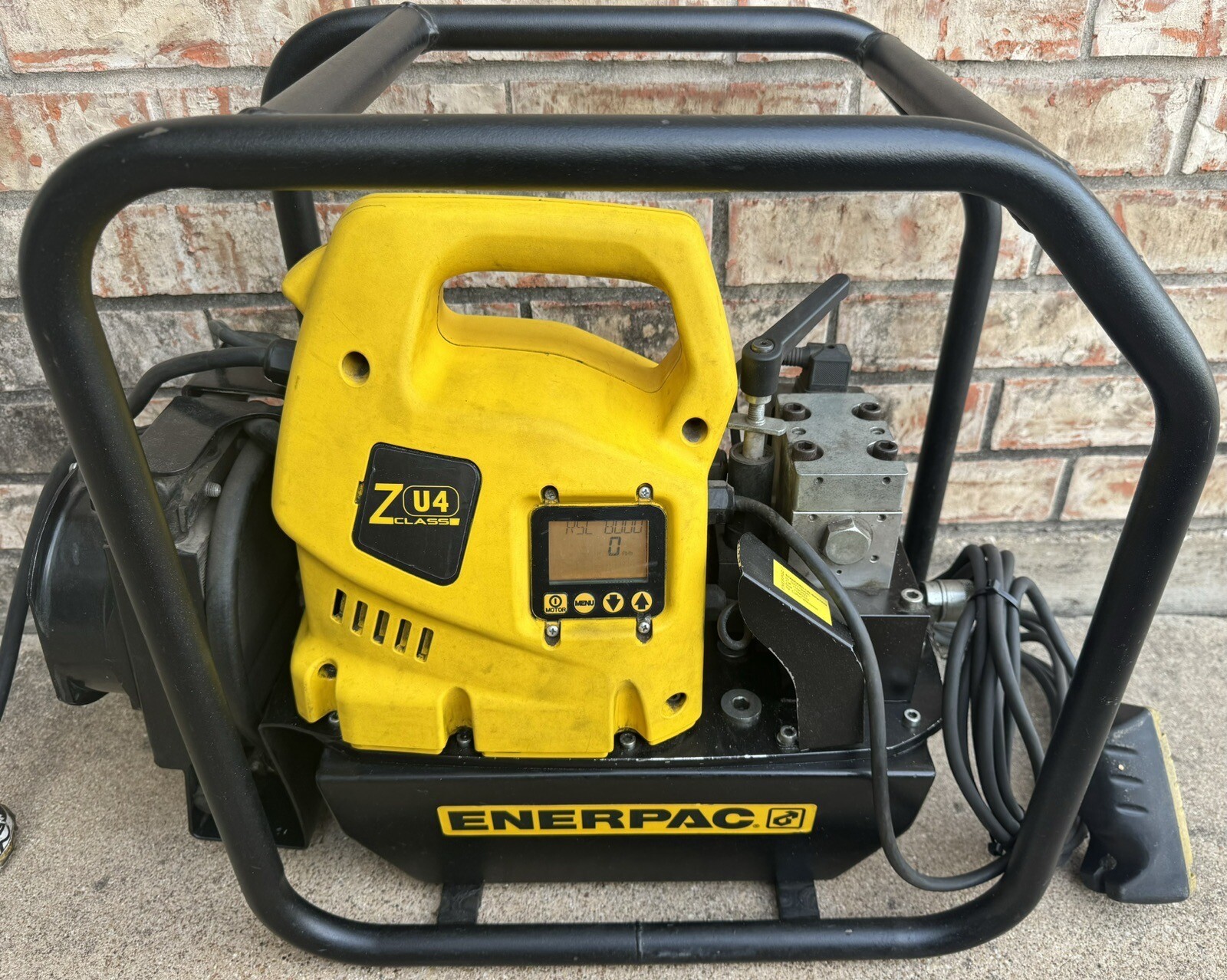 Enerpac ZU4208TBQ, Electric Hydraulic Torque Wrench Pump, Pro, LCD