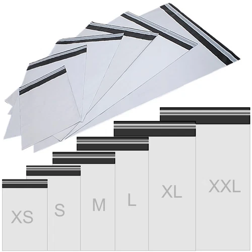 Mailing bags shipping bags shipping bags 7 sizes 60my permanent seal DHL