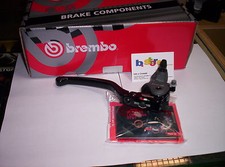 POMPA FRENO RADIALE BREMBO 19RCS 110A26310 LEVA SNODATA INTERASSE REGOLABILE