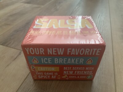 New Salsa Party Game for Adults Spice Things Up To Break Ice Drinking Card Game