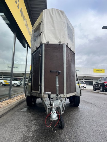 Böckmann Cavallo ABL Joker Pferdeanhänger Holz/Plane 1,3t Viehanhänger - Bild 2 von 7