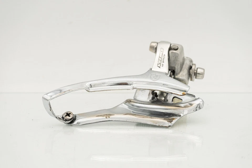 BRAZE DERAILLEUR AVANT CAMPAGNOLO RAPICE 10 VITESSES SUR VÉLO DE ROUTE 10SP S... - Photo 2/4